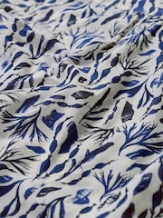 Seasalt Cornwall Blue Rushmaker Short Sleeve 100% Cotton Shirt - Image 5 of 5