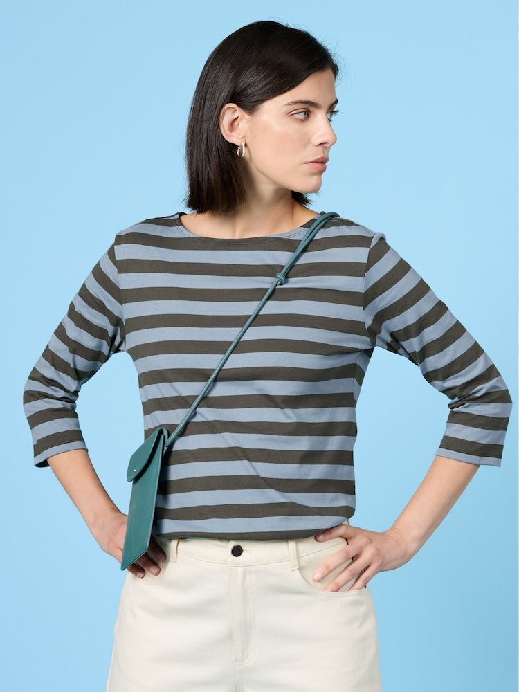 Seasalt Cornwall Green Sailor Top - Image 1 of 7