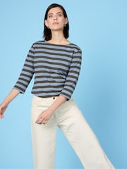 Seasalt Cornwall Green Sailor Top - Image 2 of 7