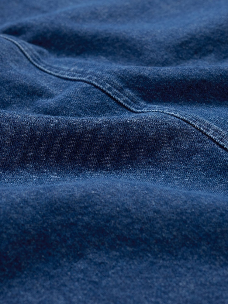 Seasalt Cornwall Blue Dovetail A-Line Corduroy Skirt - Image 5 of 5