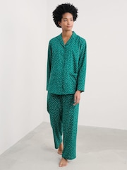 أخضر - Seasalt Cornwall Multi View Point 100% Cotton Pyjamas - صورة 2 من 5