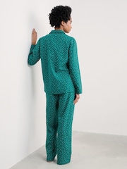أخضر - Seasalt Cornwall Multi View Point 100% Cotton Pyjamas - صورة 3 من 5