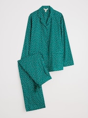 أخضر - Seasalt Cornwall Multi View Point 100% Cotton Pyjamas - صورة 4 من 5