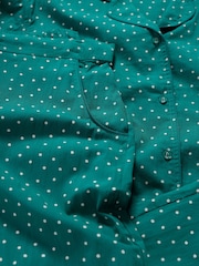 أخضر - Seasalt Cornwall Multi View Point 100% Cotton Pyjamas - صورة 5 من 5
