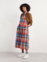 Seasalt Cornwall Multi Secret Cove 3/4 Sleeve Midi Dress - Image 1 of 6