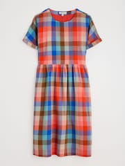 Seasalt Cornwall Multi Secret Cove 3/4 Sleeve Midi Dress - Image 5 of 6