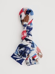 Seasalt Cornwall Blue/White Multi Larissa 100% Cotton Shirt - Image 5 of 6