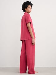 Seasalt Cornwall Pink Morning Light 100% Cotton Pyjamas - Image 2 of 5
