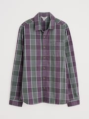 Seasalt Cornwall Black Multi Mens Banyan Checked 100% Cotton Shirt - Image 4 of 5