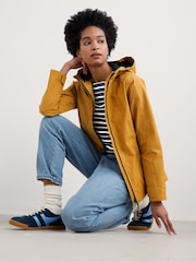Seasalt Cornwall Yellow Waterway Waterproof Jacket - Image 1 of 5
