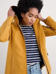 Seasalt Cornwall Yellow Waterway Waterproof Jacket - Image 3 of 5