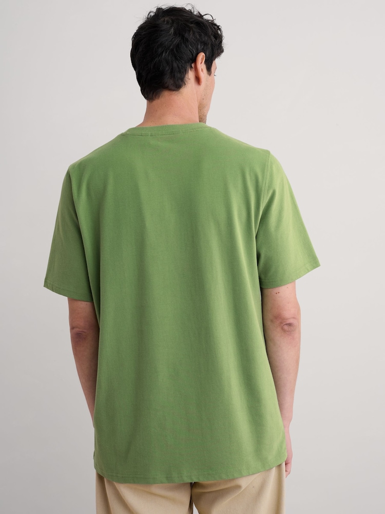 Seasalt Cornwall Mens Merthen 100% Cotton T-Shirt - Imagen 2 de 5