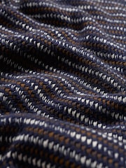 Seasalt Cornwall Blue Mens Fellwalker 100% Cotton Knitted Jumper - Image 7 of 7