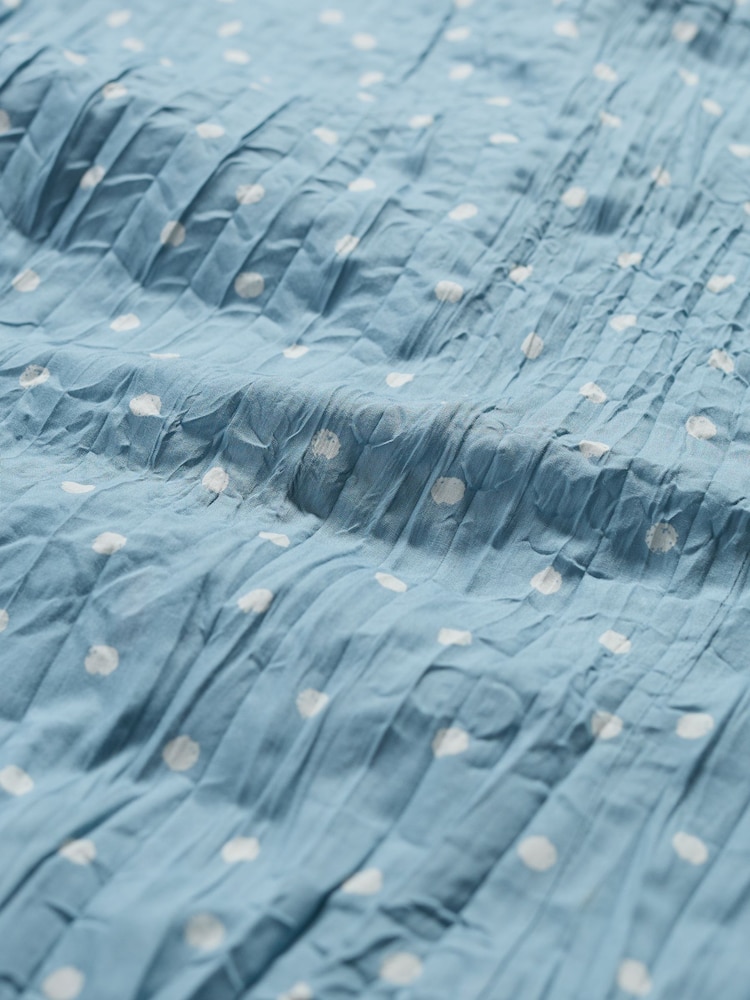 Seasalt Cornwall Blue Multi Larissa 100% Cotton Shirt - Image 6 of 6