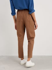 Seasalt Cornwall Brown Petite Nanterrow Trousers - Image 2 of 5