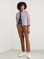 Seasalt Cornwall Brown Petite Nanterrow Trousers - Image 3 of 5