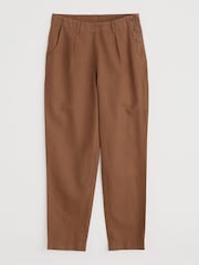 Seasalt Cornwall Brown Petite Nanterrow Trousers - Image 4 of 5