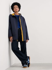 Seasalt Cornwall Yellow The Reversible Raincoat - Image 1 of 4