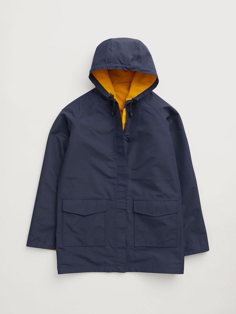 Seasalt Cornwall Yellow The Reversible Raincoat - Image 5 of 5