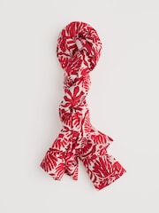 Seasalt Cornwall Red Larissa 100% Cotton Shirt - Image 7 of 8