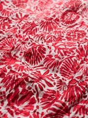 Seasalt Cornwall Red Larissa 100% Cotton Shirt - Image 8 of 8