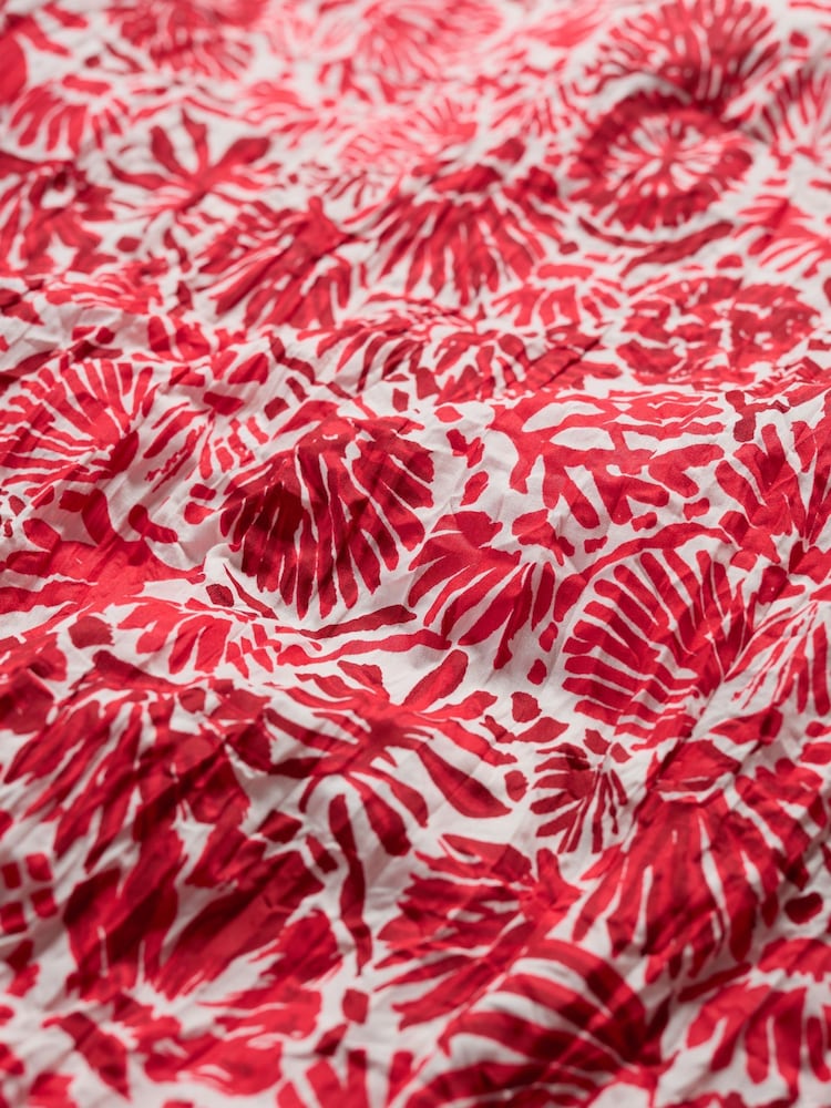 Seasalt Cornwall Red Larissa 100% Cotton Shirt - Image 8 of 8