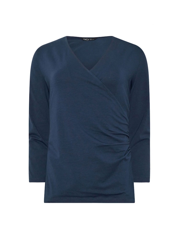 M&Co – Wickeltop mit 3/4-Ärmeln - Bild 5 von 5 M&Co – Wickeltop mit 3/4-Ärmeln - Bild 5 von 5
