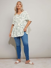 Yours Curve White Angel Boho Top - Image 2 of 5