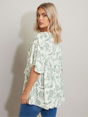 Yours Curve White Angel Boho Top - Image 4 of 5