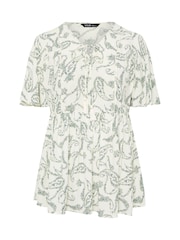 Yours Curve White Angel Boho Top - Image 5 of 5