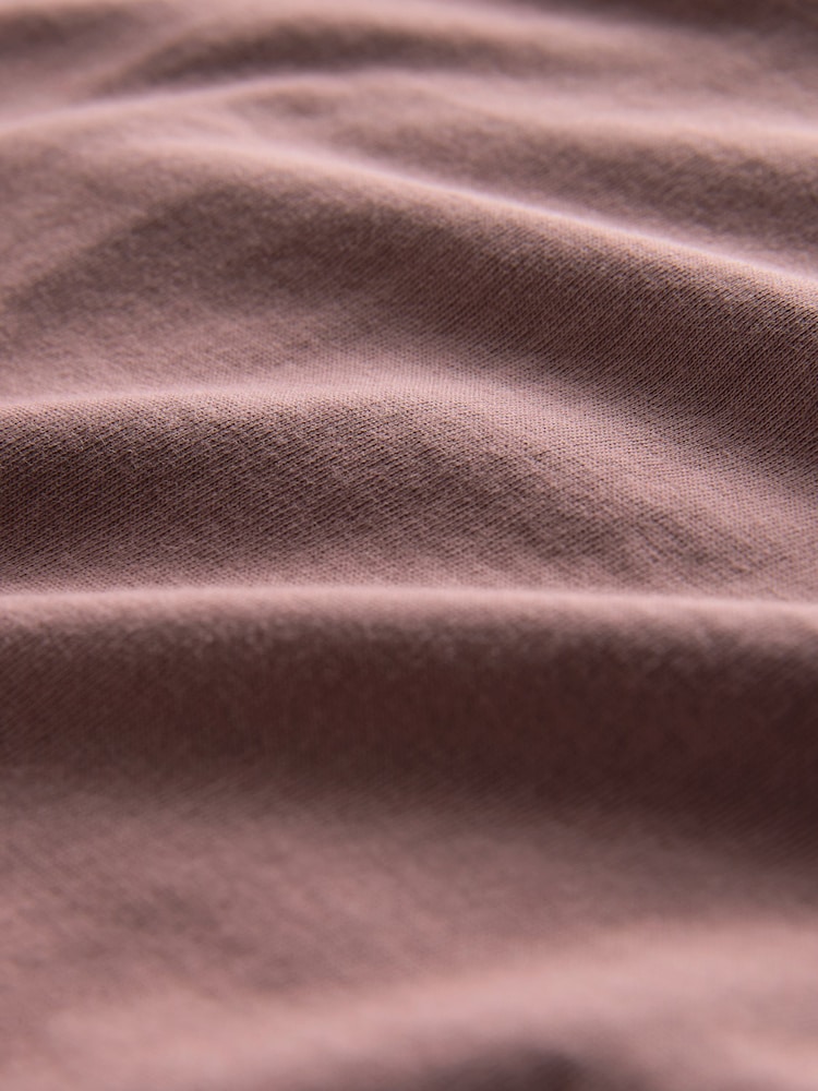 The Set White/Pale Pink/Mauve Pink/Light Brown/Black 5 Pack Relaxed Long Sleeved T-Shirts - Image 8 of 8 The Set White/Pale Pink/Mauve Pink/Light Brown/Black 5 Pack Relaxed Long Sleeved T-Shirts - Image 8 of 8
