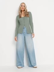 zelena - Long Tall Sally Scallop Edge Detail pletena jopa - Slika 2 iz 4