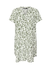 Yours Curve Green Tunic Dress - Image 5 of 5
