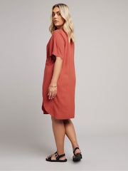Yours Curve Pink Tunic Dress - Image 3 of 6