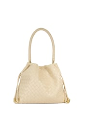 Crema - Dune London Primrose Large Drawstring Bag - Imagen 3 de 6
