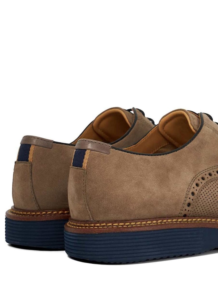 Dune London Grey Benidictus New Wedge Lace Up Shoes - Image 7 of 7 Dune London Grey Benidictus New Wedge Lace Up Shoes - Image 7 of 7