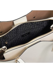 Weiß - Dune London Dorry Große, ungefütterte Tote-Tasche - Bild 5 von 5