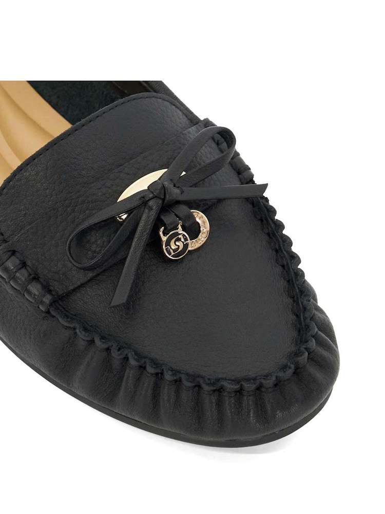 Negro - Mocasines de cuero con detalle de ribete Grovers de Dune London - Imagen 6 de 6 Negro - Mocasines de cuero con detalle de ribete Grovers de Dune London - Imagen 6 de 6