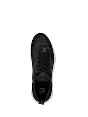 Dune London Black Thorny Knitted Runner Trainers - Image 5 of 6