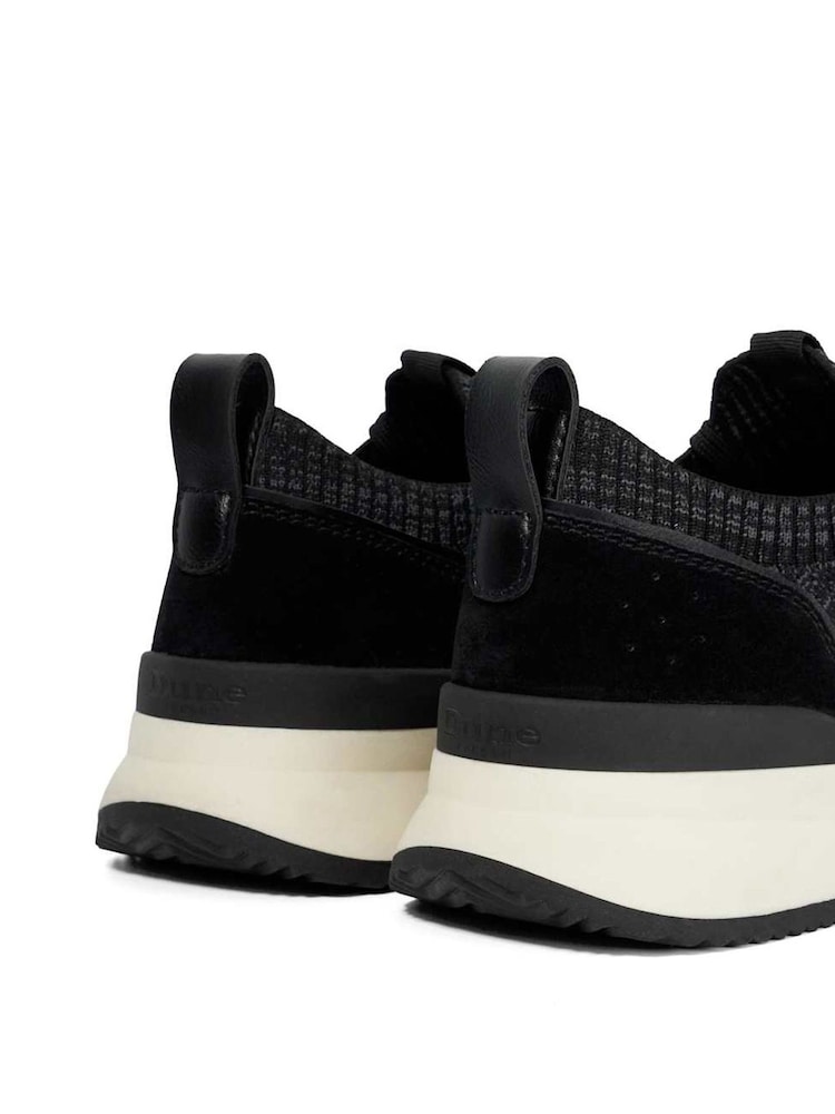 Negro - Dune London Thorny Knitted Runner Trainers - Imagen 6 de 6 Negro - Dune London Thorny Knitted Runner Trainers - Imagen 6 de 6