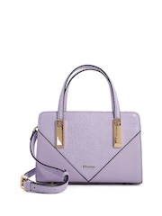 Dune London Purple Dinkydenbeigh Mini Branded Handle Tote Bag - Image 2 of 5