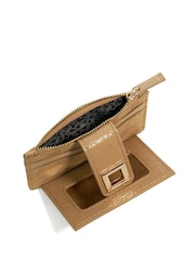 Dune London Brown Karra Turn Lock Card Holder Wallet - Image 3 of 4