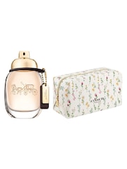 COACH Eau de Parfum 30ml & Floral Pouch Gift Set - Image 1 of 1