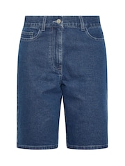 Long Tall Sally Blue Bermuda Shorts - Image 5 of 5