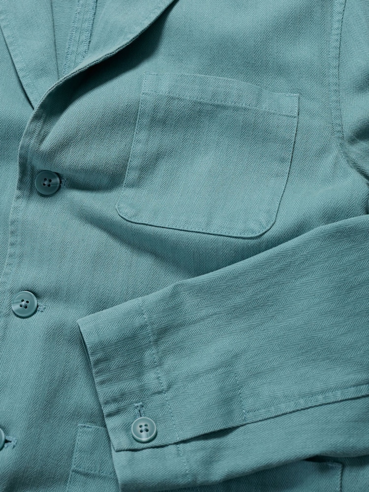 Seasalt Cornwall Blue Mens Tollgate Jacket - Image 5 of 5