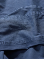 Seasalt Cornwall Blue Mens Farrow 100%  Cotton Smock Jacket - Image 5 of 5