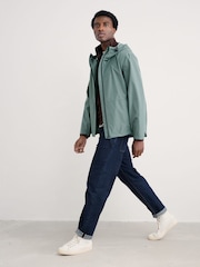 Seasalt Cornwall Green Mens Sailing Time Lightweight Waterproof Jacket - Image 3 of 5