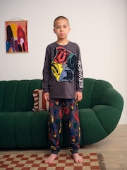 Grey/Blue Harry Potter Single License Pyjamas (4-16yrs) - Image 1 of 8