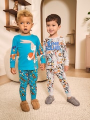 Multi Looney Tunes Snuggle Fit License Pyjamas 3 Pack (9mths-8yrs) - Image 1 of 13