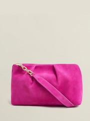 Hobbs Pink Clifton Clutch Bag - Image 3 of 3